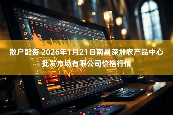 散户配资 2026年1月21日南昌深圳农产品中心批发市场有限公司价格行情
